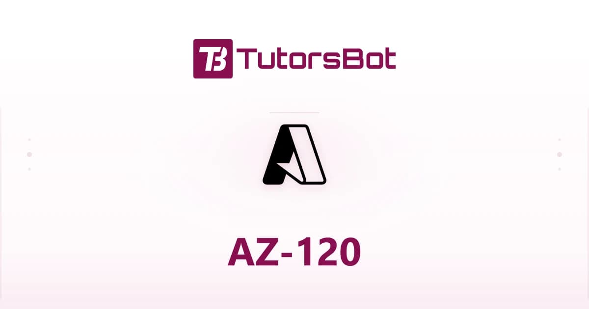 AZ-120 Azure for SAP Workloads