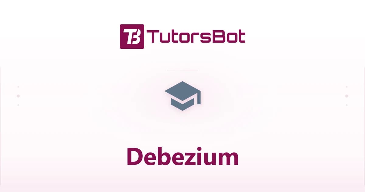 Debezium Change Data Capture
