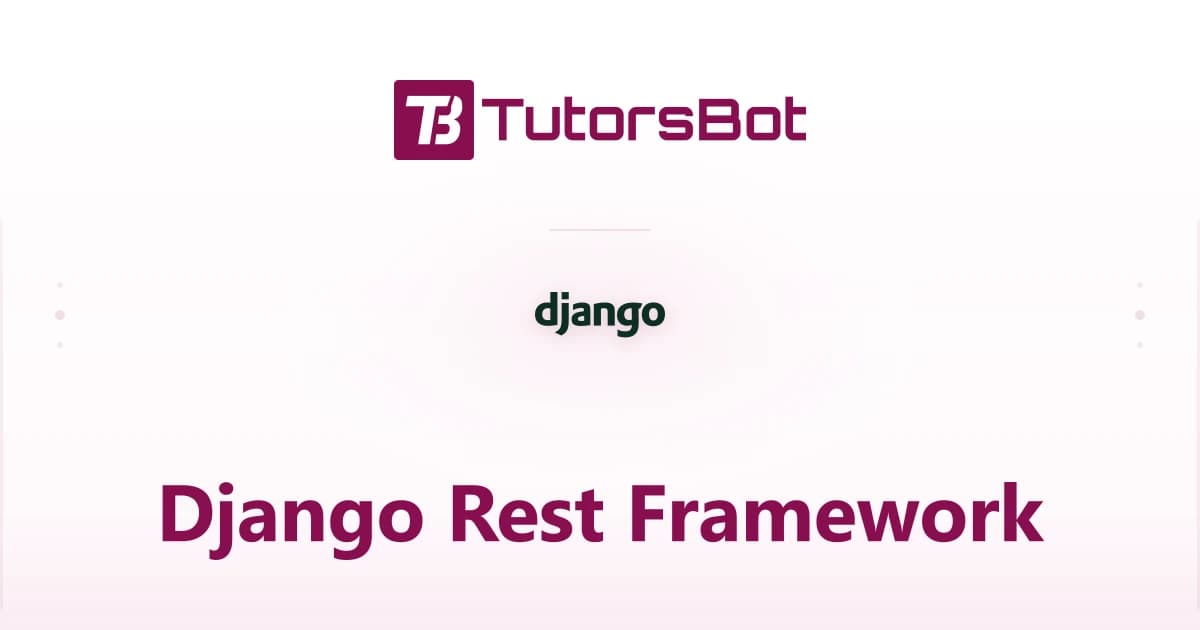 Django REST Framework