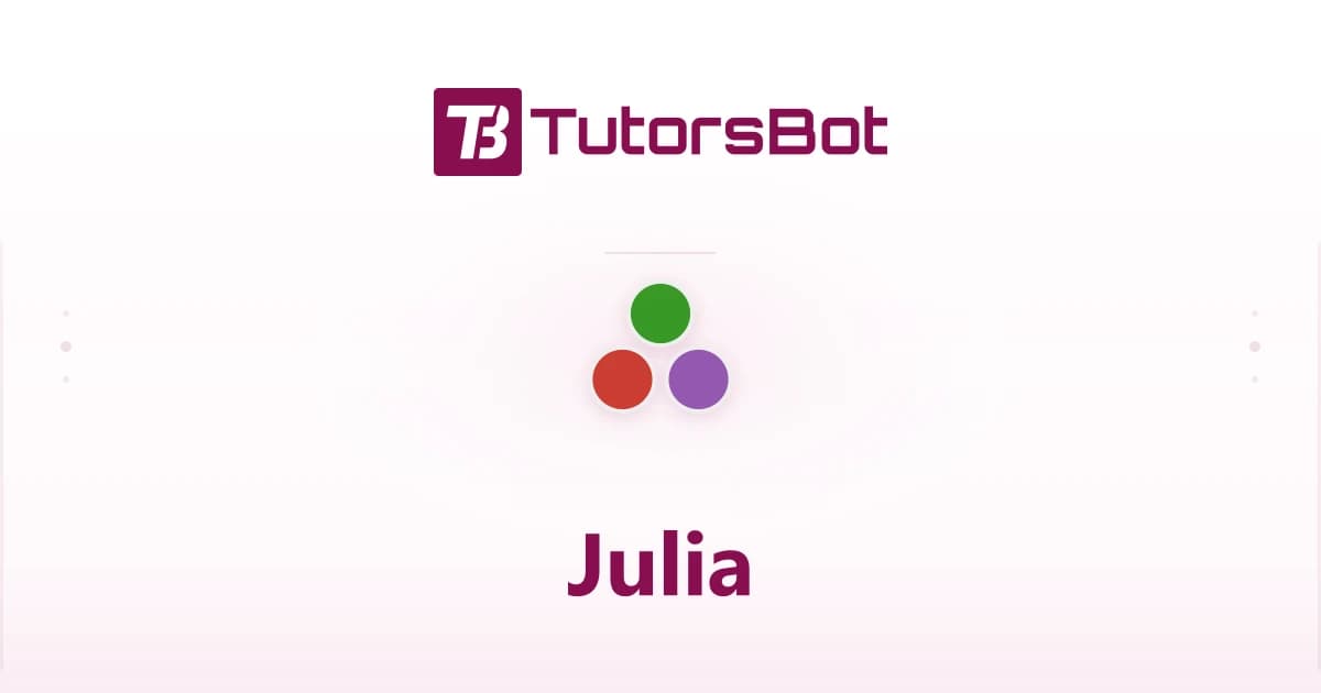 Julia Programming