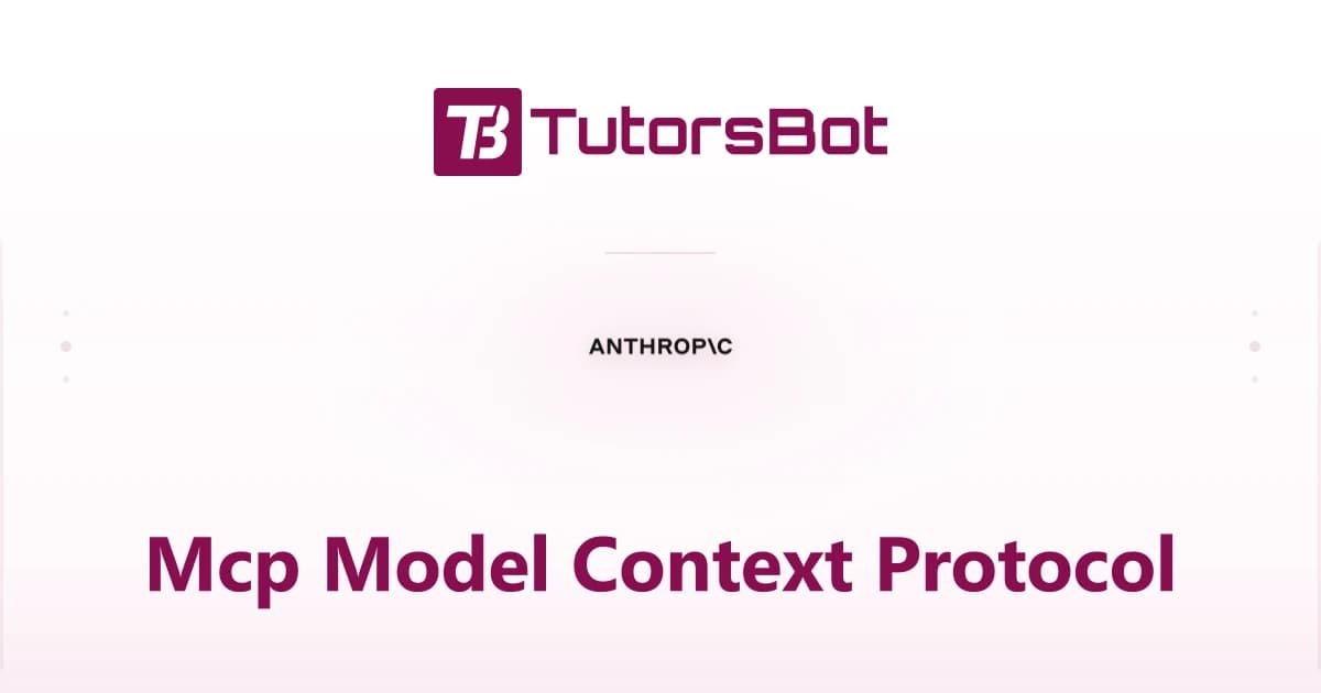 MCP — Model Context Protocol