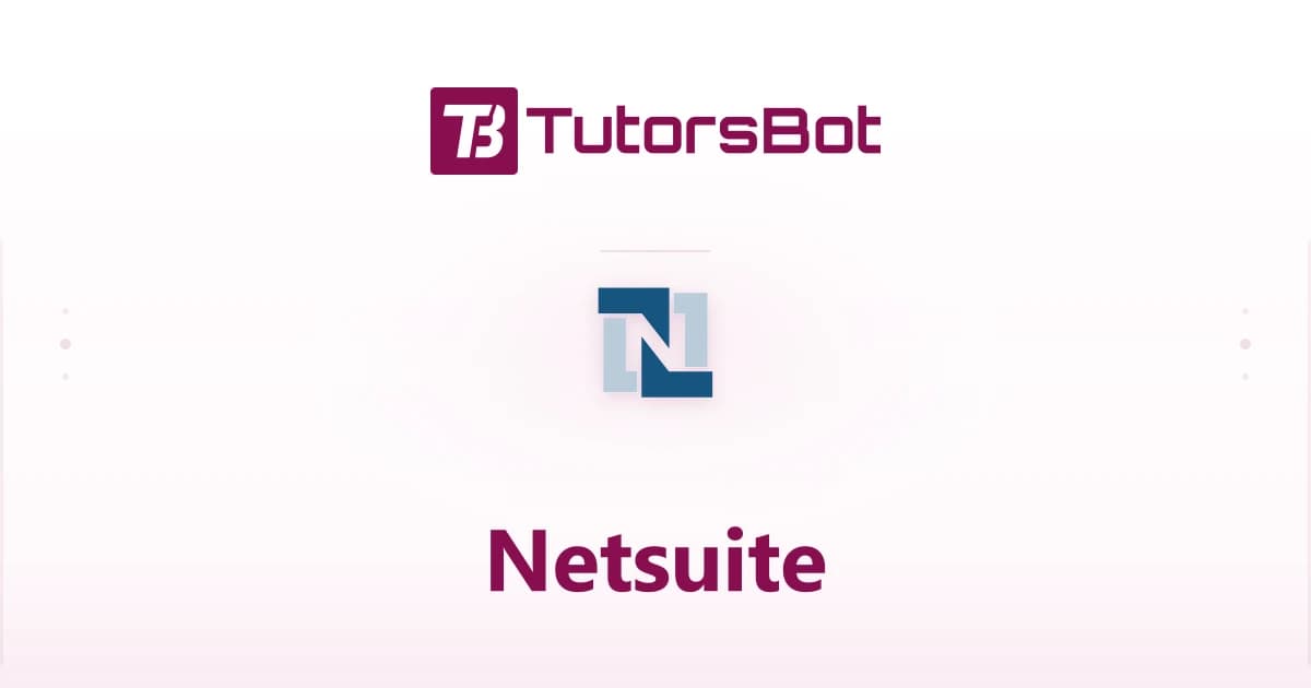 Oracle NetSuite ERP