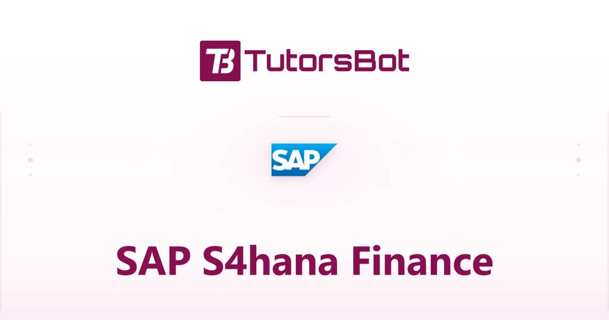 SAP S/4HANA Finance
