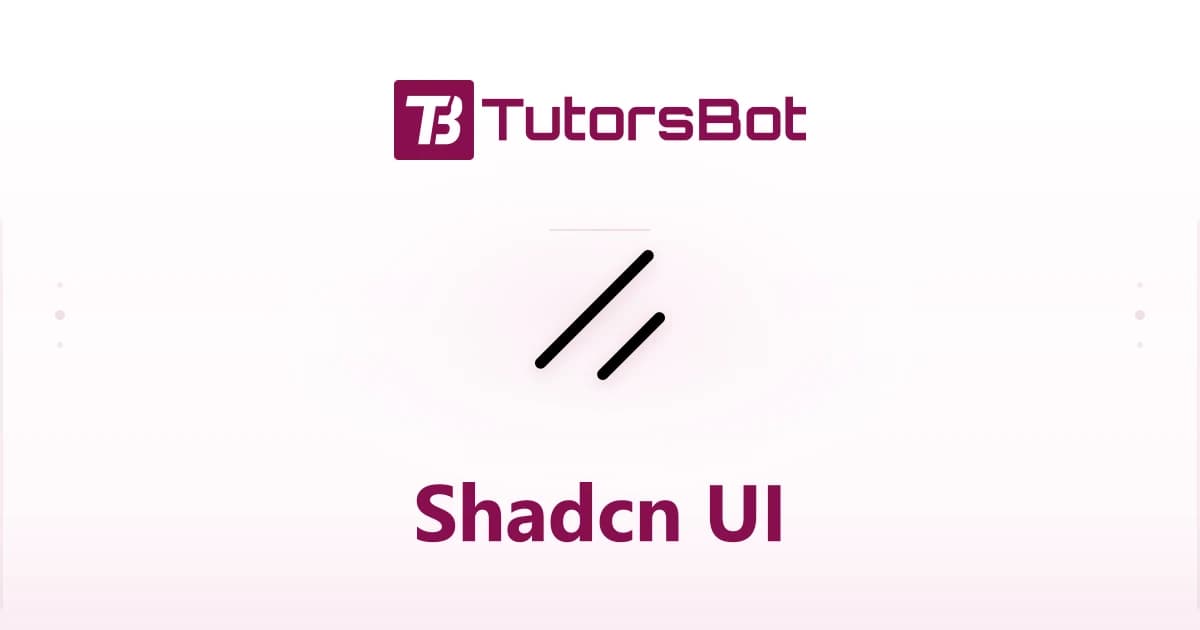 shadcn/ui Component Library