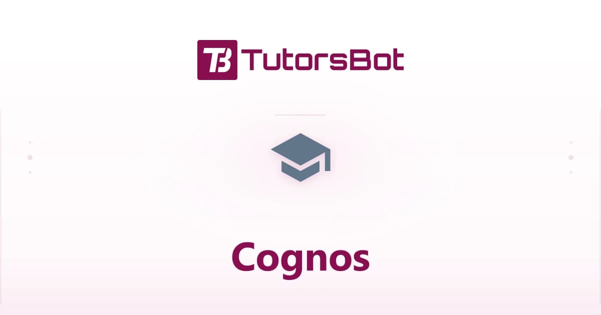 IBM Cognos Analytics
