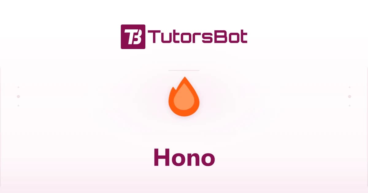 Hono.js Web Framework