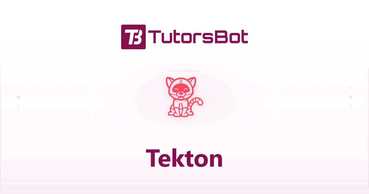 Tekton CI/CD