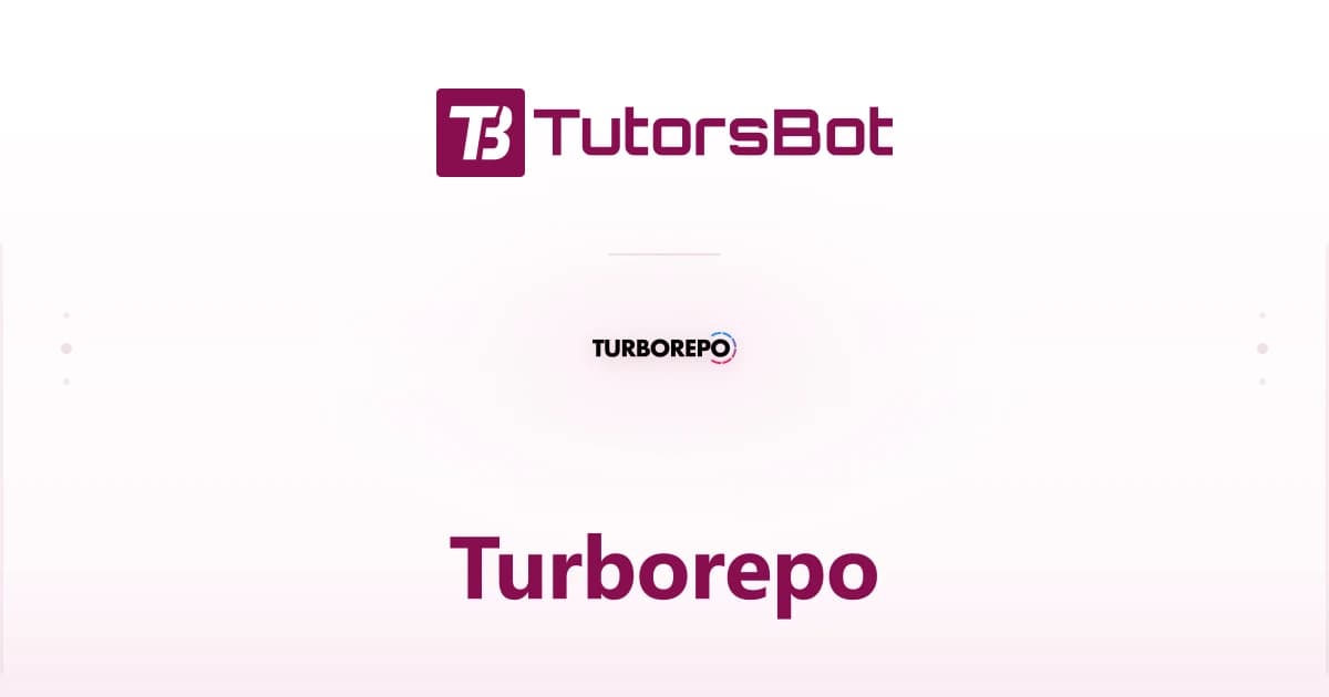 Turborepo – High-Performance Monorepo Build System